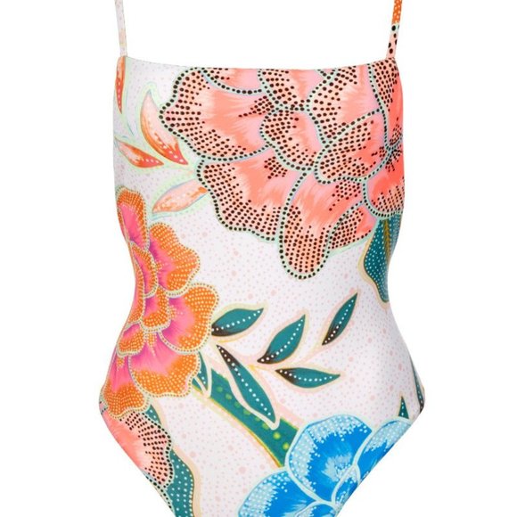 Mara Hoffman One Piece Swimsuit - Arcadia Floral - Picture 2 of 8